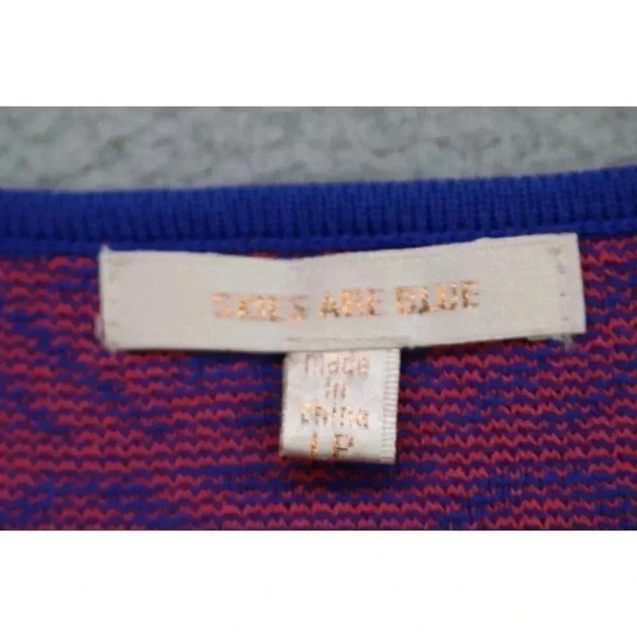 Skies are Blue-Aztec-Sleeveless Dress-Large Petite-Lined-Mixed Materials - Picture 3 of 7